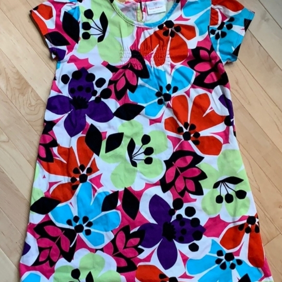 Hanna Anderson floral dress Sz140cm/ 10 US - Picture 3 of 4